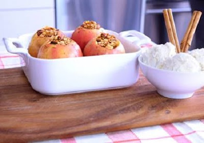 Baked Granola Apples Recipe