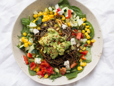 Southwestern Black Bean Spaghetti Recipe